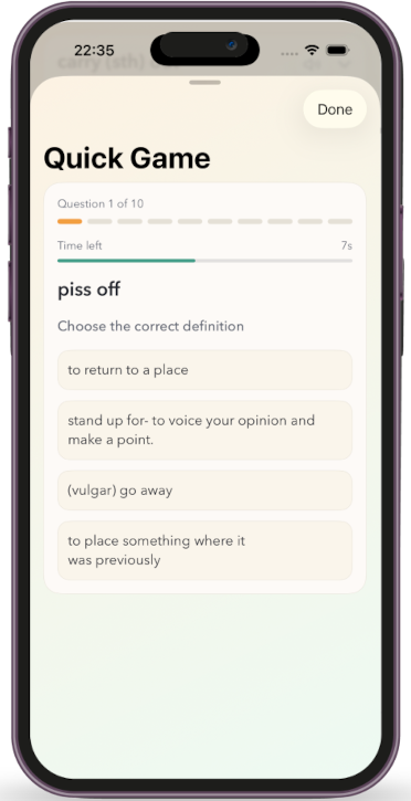 iPhrasal screenshot placeholder 3